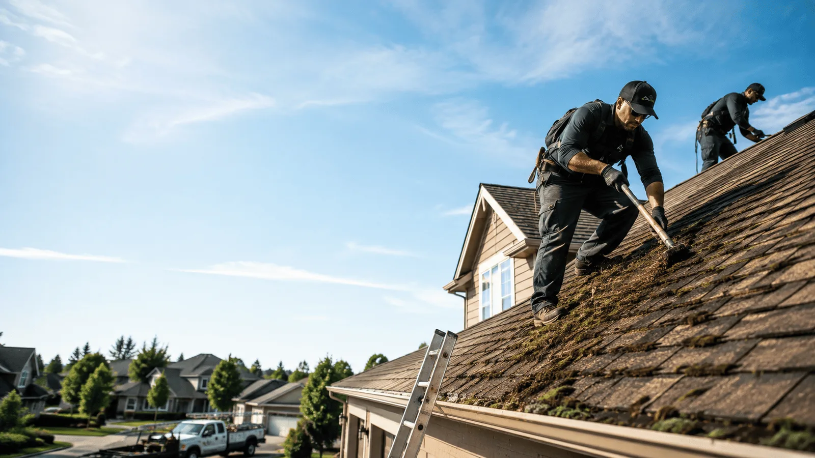 Roof Moss Removal in Derby, IN near me